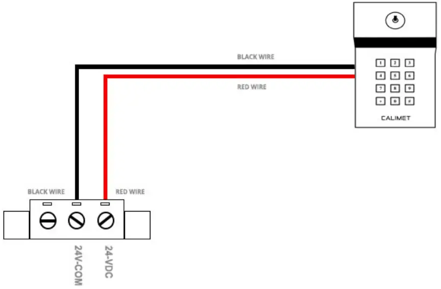 Hardwiring the keypad directly to the gate opener