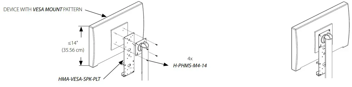Speaker Mounting Plate