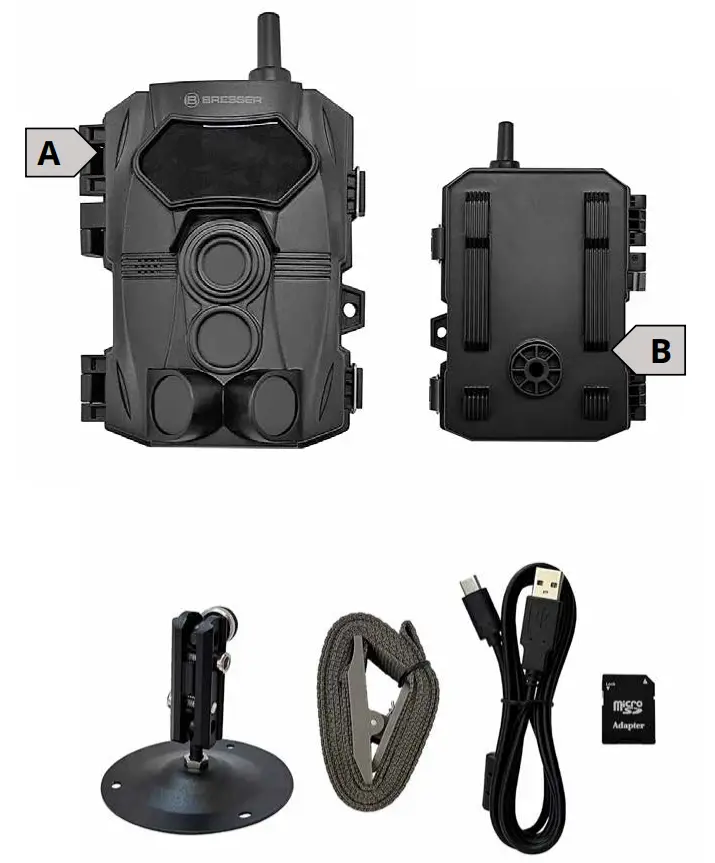 BRESSER 9633106 WiFi Game or Observation 24MP Camera - Fig 1