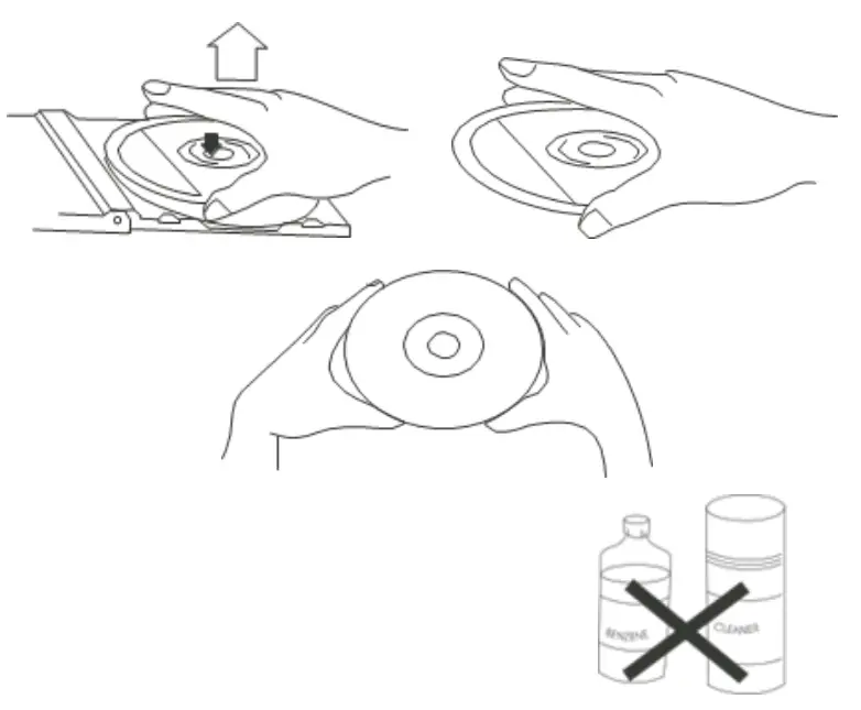 soundmaster PL895 Elite Line Wooden Retro Vinyl Records Player - COMPACT DISC CARE