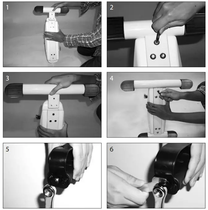 MoVeS AC-3211 Oxycycle 2 Active Passive Exerciser - Assembly