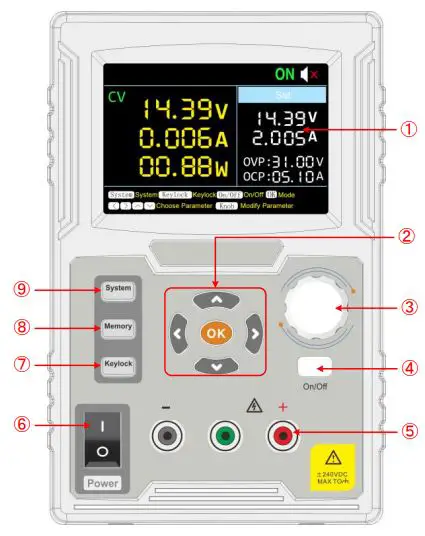 OWON-SP3101-Single-Output-Programmable-DC-Power-Supply-fig 2