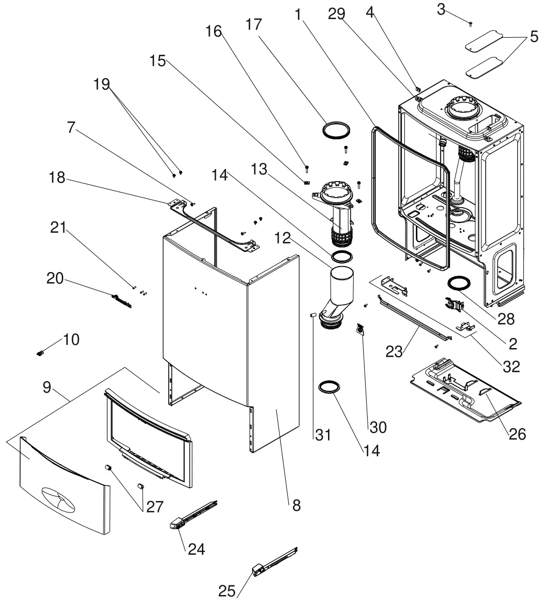 Product Spare parts list