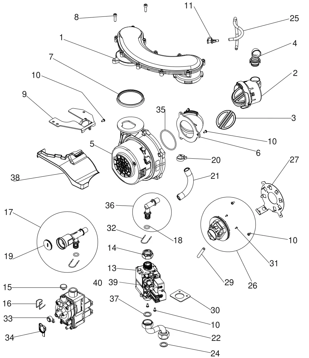 Product Spare parts list