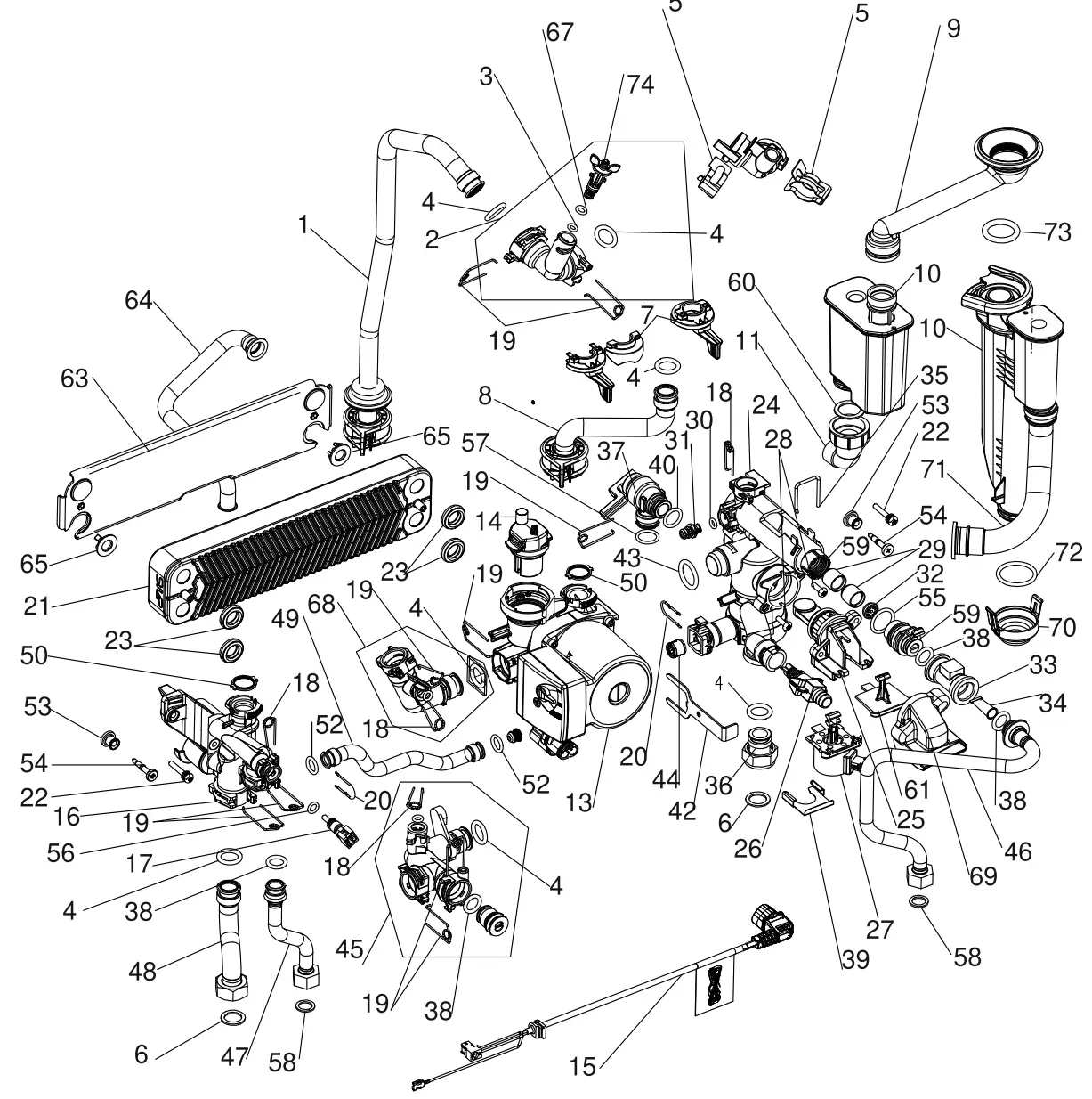 Product Spare parts list
