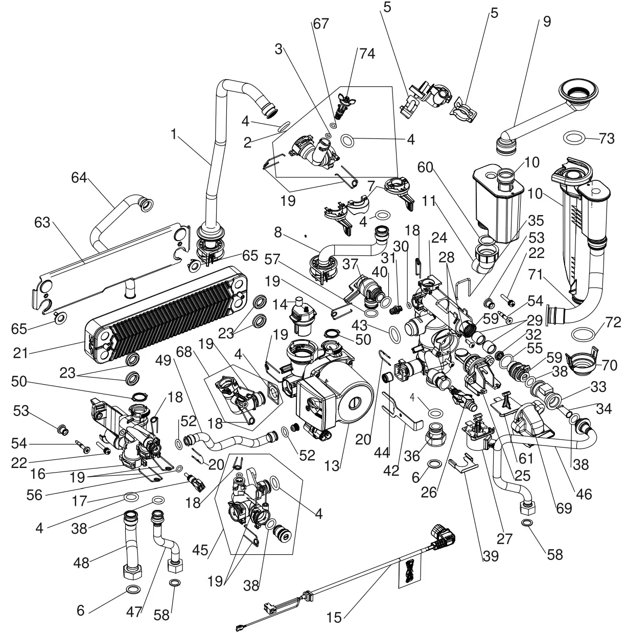 Product Spare parts list