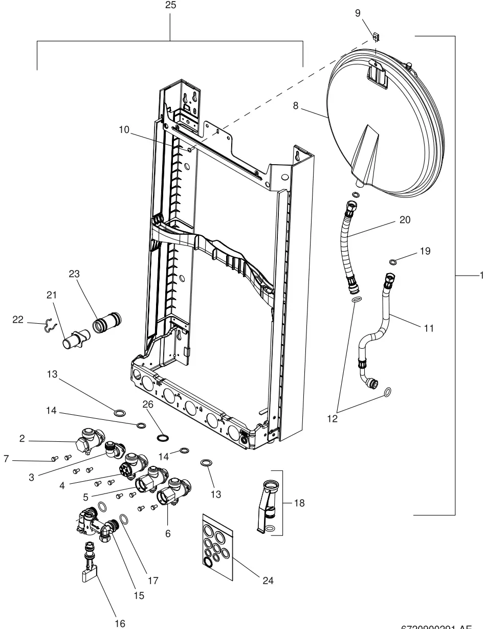 Product Spare parts list