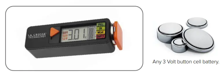LA CROSSE TECHNOLOGY 911-143 Battery Tester - Fig 3