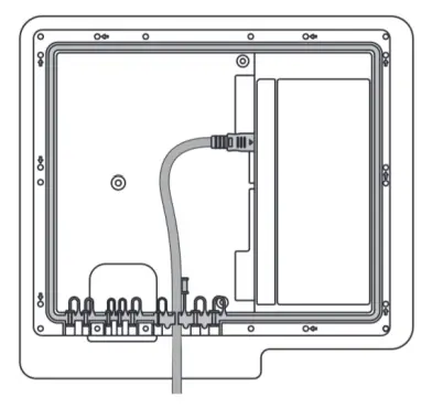 SAMSUNG LST7T 55 Inch Class Outdoor QLED Smart TV - cable8