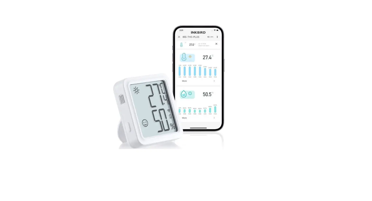 Inkbird Ibs-th3-plus Temperature Humidity Sensor User Manual Inkbird Ibs-th3-plus Temperature Humidity Sensor User Manual