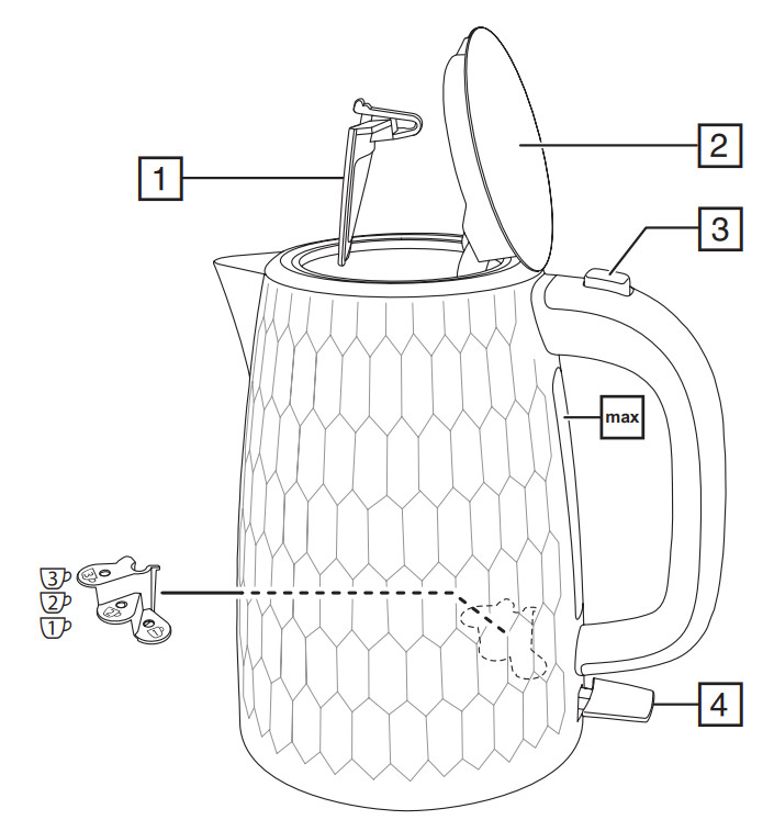 Russell Hobbs 26051 Cordless Electric Kettle-1