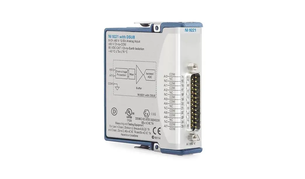 National Instruments Ni-9221 8 Channel C Series Voltage Input Module User Guide