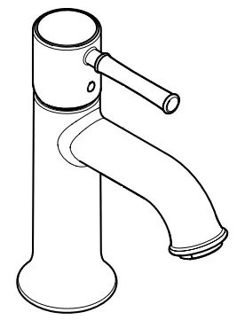 hansgrohe 14111XXX Talis Classic Basin Water Mixer