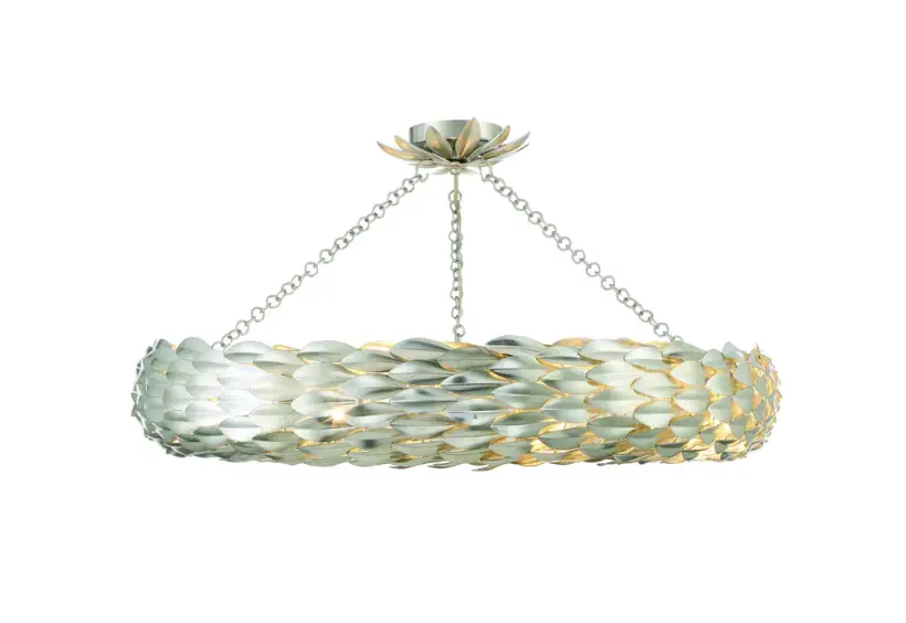 Crystorama 538-sa-ceiling Broche Eight Light Ceiling Mount Instruction Manual