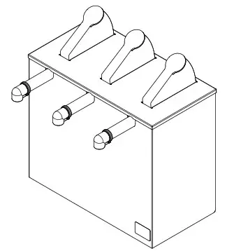 SERVER SE-SS Rectangular Single Stand- fig 10