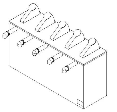 SERVER SE-SS Rectangular Single Stand- fig 14