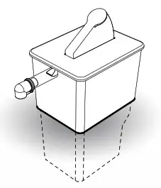 SERVER SE-SS Rectangular Single Stand- fig 21