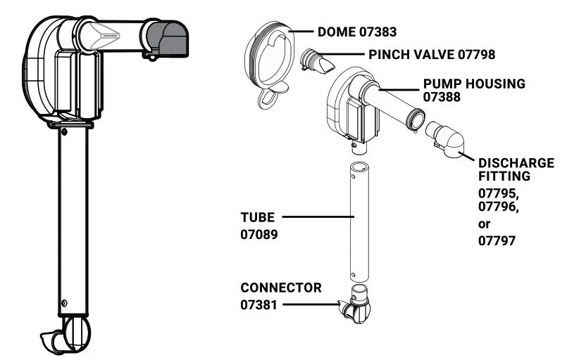 SERVER SE-SS Rectangular Single Stand- fig 22