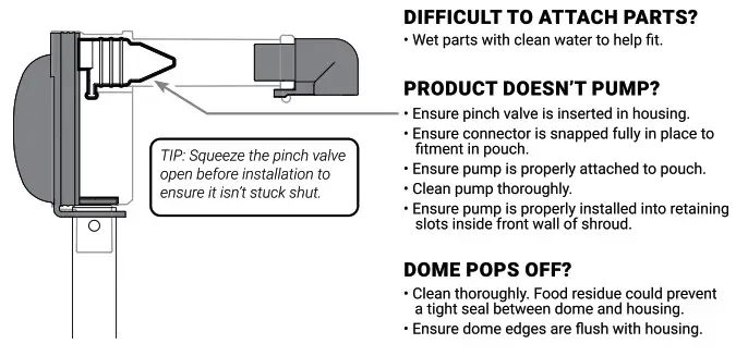 SERVER SE-SS Rectangular Single Stand- fig 29