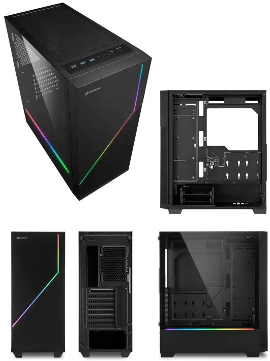 Sharkoon RGB FLOW Cases -