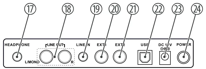 Millenium MPS 750X E Drum Module - controls 1