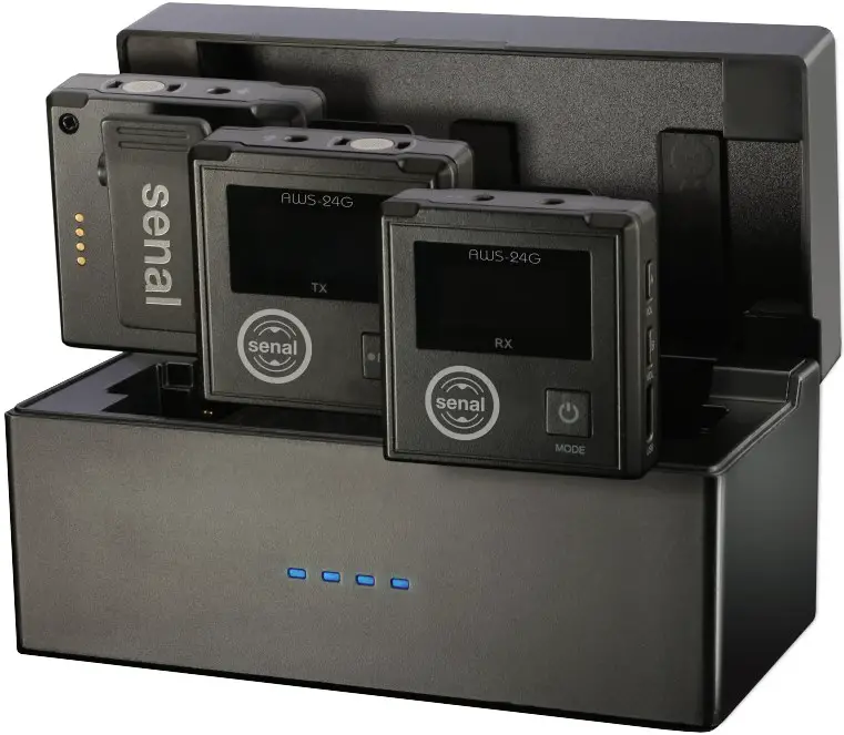 senal AWS-24G Advanced Dual 2.4GHz Wireless Microphone System