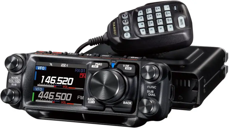 Mobile VHF-UHF Transceiver