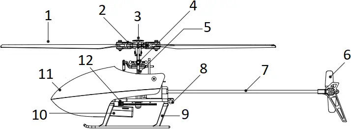 FLITEZONE Hughes 300 - Parts Description