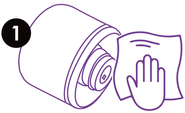 Luminor GLACIER UV LED Water Bottle - Clean