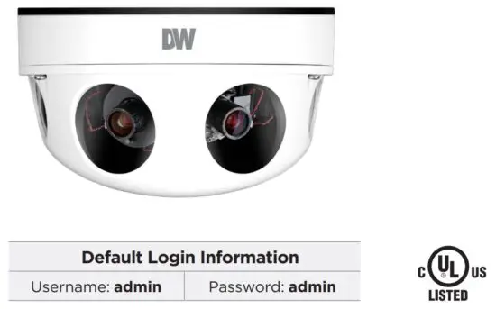 DWC-PZ21M69TW MEGA PIX PANO Panoramic View IP Camera