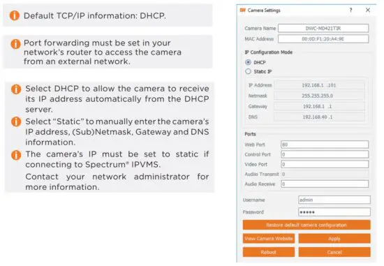 FIG 14 Network Setup