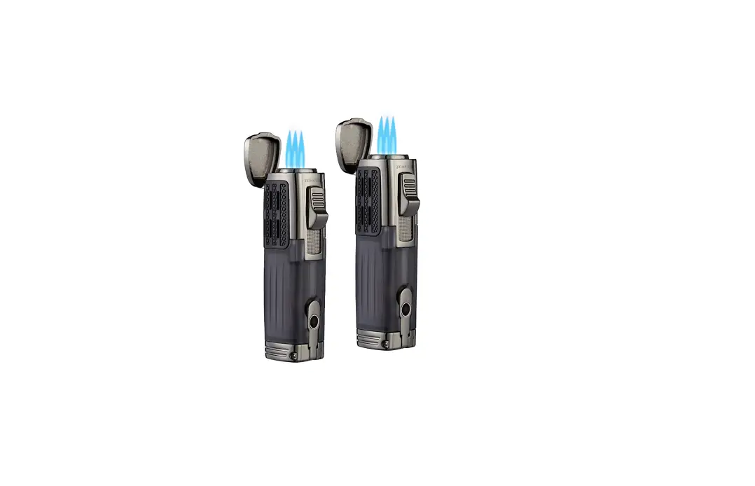 Tomolo Quadruple Triple Jet Flame Refillable Butane Cigar Lighter User Guide Tomolo Quadruple Triple Jet Flame Refillable Butane Cigar Lighter User Guide