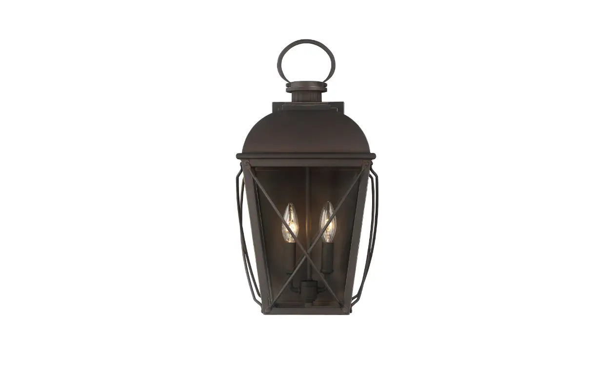 Signature Hardware 476907 20 Inch Fair Avenue 2-light Outdoor Entrance Wall Sconce Instruction Manual