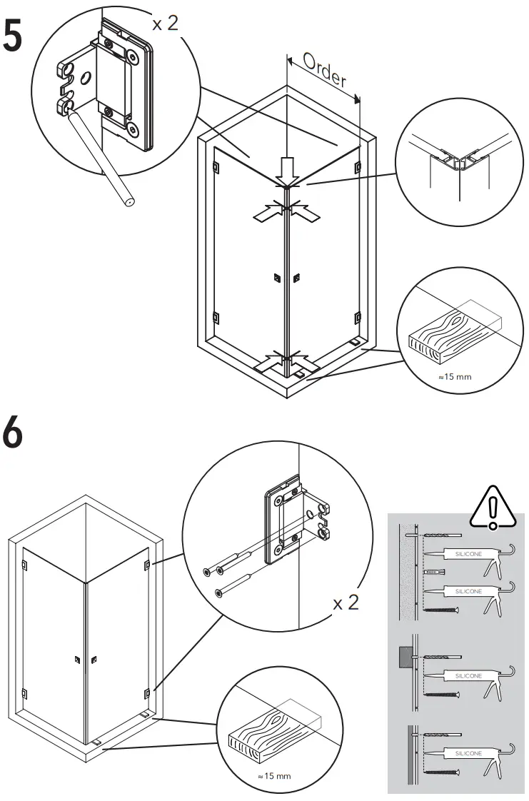 INR ARC 12 Original Shower - INSTALLATION 3