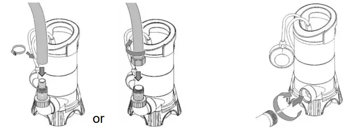 westfalia 937816 Submersible Sump Pump - water supply