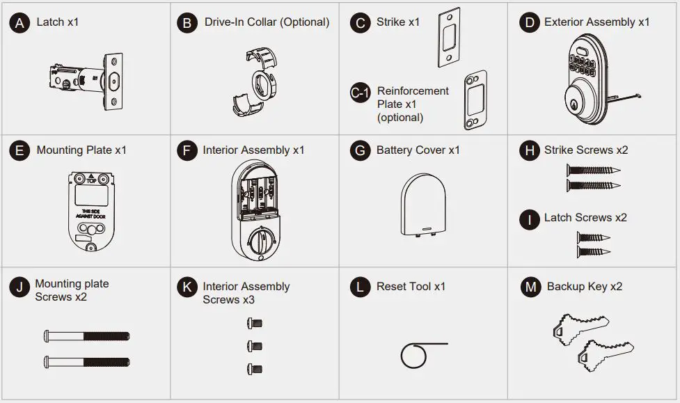 OrangeLion-Keypad-Digital-Deadbolt-fig-2
