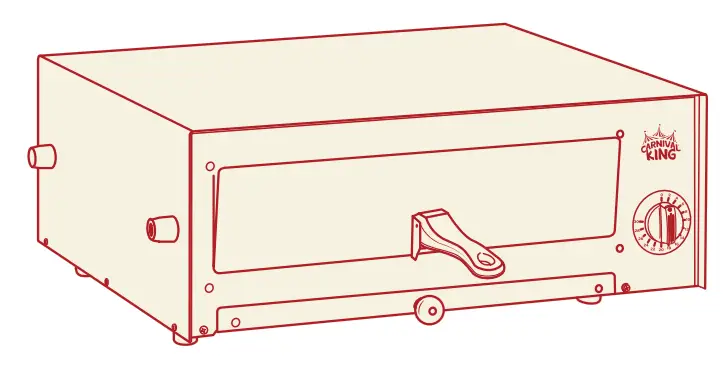 CARNIVAL KING 382CP012 Snack Ovens