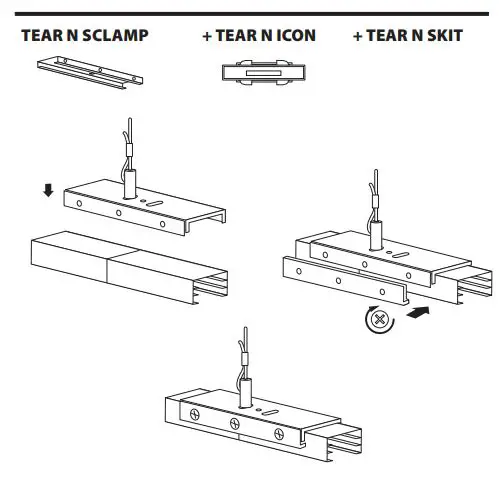 Kanlux RC-PCON W TEAR N Electrical Supply Track Systems User Manual - How to use