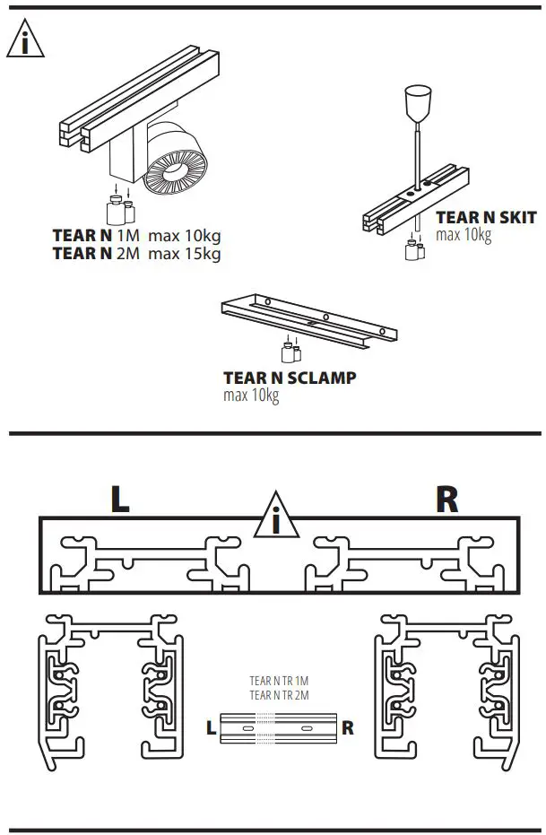 Kanlux RC-PCON W TEAR N Electrical Supply Track Systems User Manual - How to use