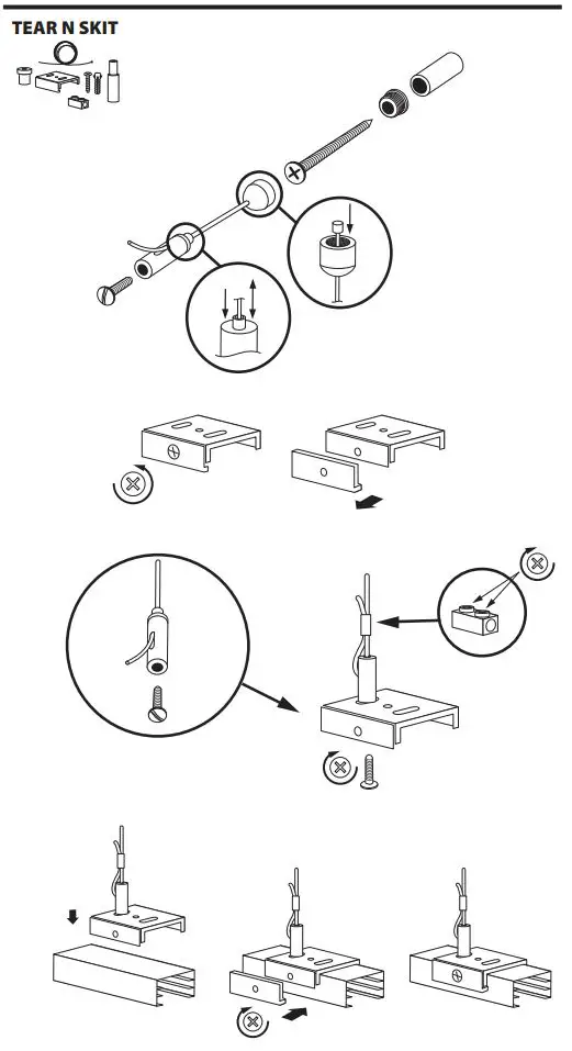 Kanlux RC-PCON W TEAR N Electrical Supply Track Systems User Manual - How to use