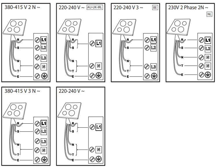 FRANKE FSM 654 I B BK Smart Induction Hob - ELECTRICAL CONNECTION