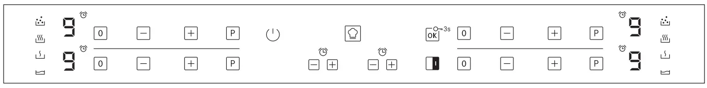 FRANKE FSM 654 I B BK Smart Induction Hob - FUNCTIONS