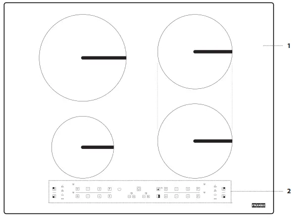 FRANKE FSM 654 I B BK Smart Induction Hob - OVERVIEW