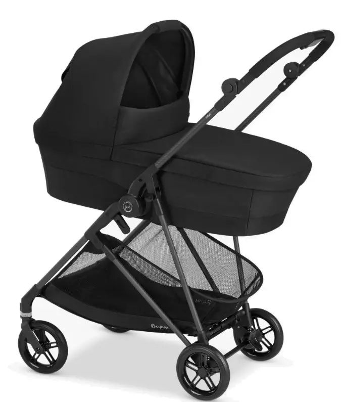 cybex Melio Carrycot Deep Black