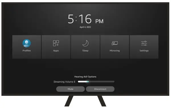 firetv Audio Streaming for Bluetooth Hearing Aids and Devices - HEARING AIDS TO TAKE A PHONE CALL