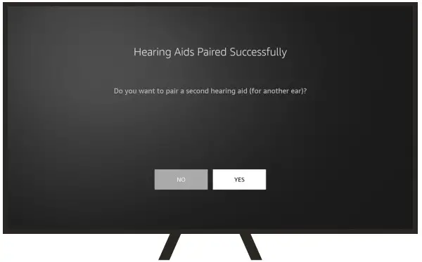 firetv Audio Streaming for Bluetooth Hearing Aids and Devices - Settings