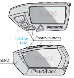 Pandora Professional V3 Wiring Diagram - remote control