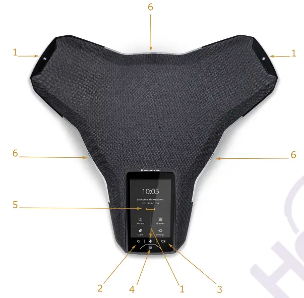 Konftel 800 IP Conference Phone - PHYSICAL