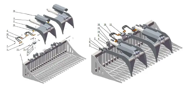 LANDY-S-08305G-Rock-Bucket-with-Grapple-FIG-1