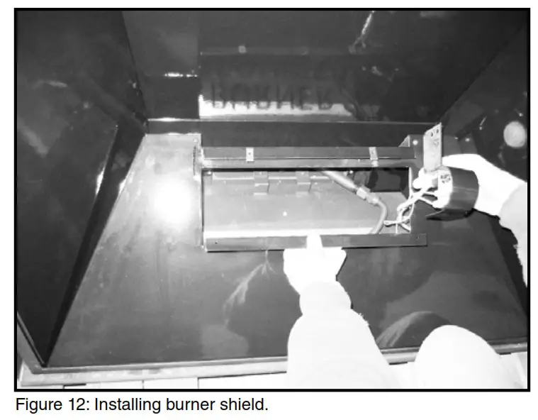 TOWN COUNTRY TC36D Black Diamond Burner Kit - Interface burner